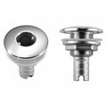 Alegria 665403 1.125 in. Hole Stainless Steel Thru-Hull Fitting for 0.625 in. Hose AL3584942